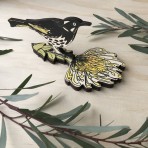 Bridget Farmer | Standing Bird Ornament | New Holland Honeyeater Bridget Farmer | Standing Bird Ornament | New Holland Honeyeater